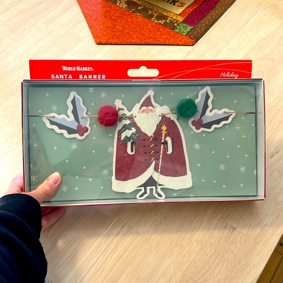 Vintage Style Christmas Banner - Picture 2 of 5